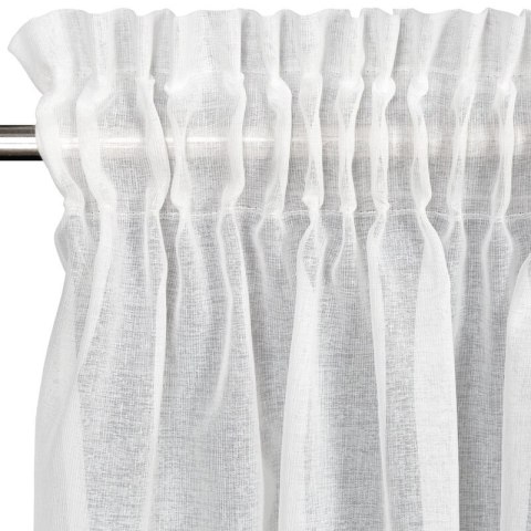 FIRANA GOTOWA MARGO NA TAŚMIE 300X270 CM BIAŁY