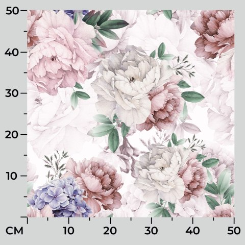 PEONI Tkanina dekoracyjna VELVET, 140cm, kolor 001 różowo-fioletowy D00070/VEL/001/140000/1