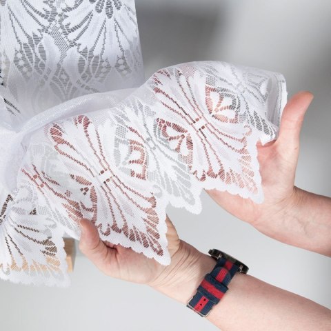 Firanka gotowa żakardowa EMILIA rozmiar 160x340 cm kolor biały