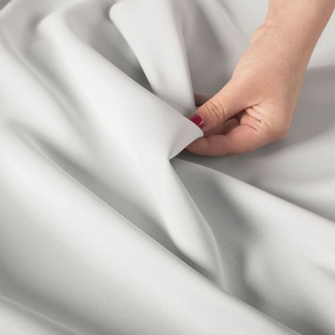 GRETA Tkanina dekoracyjna typu blackout, wysokość 320cm, kolor 001 biały 004204/TDP/001/000320/1