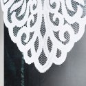 ROZALIA Firanka żakardowa gotowa, szerokość 250 x wysokość 120cm, kolor 001 biały 019370/FBL/001/250120/1
