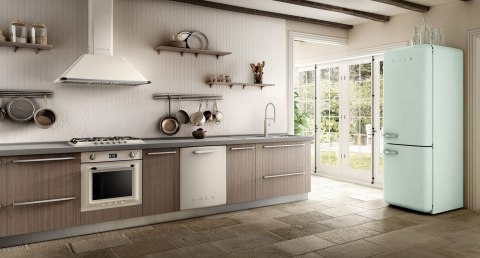 SMEG MDF50CR - Bateria kuchenna, typ Stojące