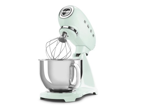 Robot planetarny pastelowa zieleń 800w Smeg SMF03PGEU