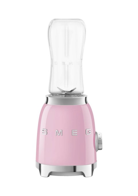 Blender mini Smeg pastelowy róż 300w PBF01PKEU