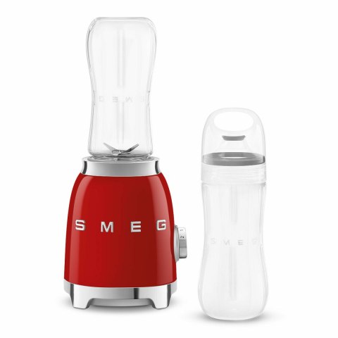 Blender mini Smeg czerwony 300w PBF01RDEU