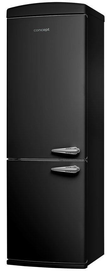 Chłodziarko-zamrażarka Retro BLACK LKR7460bcl