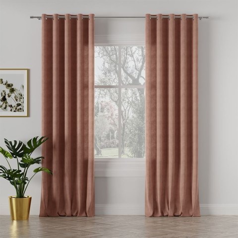 MILAS Tkanina dekoracyjna, wysokość 320cm, kolor 363 chłodny ceglasty MILAS0/000/363/000320/1