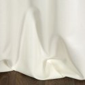 Jednokolorowa zasłona z miękkiej tkaniny RITA 140x250 cm kolor kremowy
