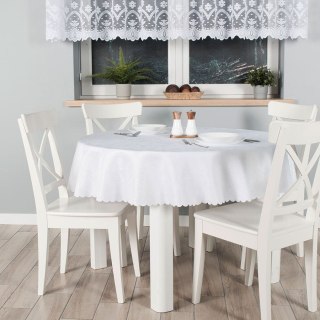 PELA Obrus wodoodporny, fi 160 kolor 001 biały TORENA/206/C01/160000/1