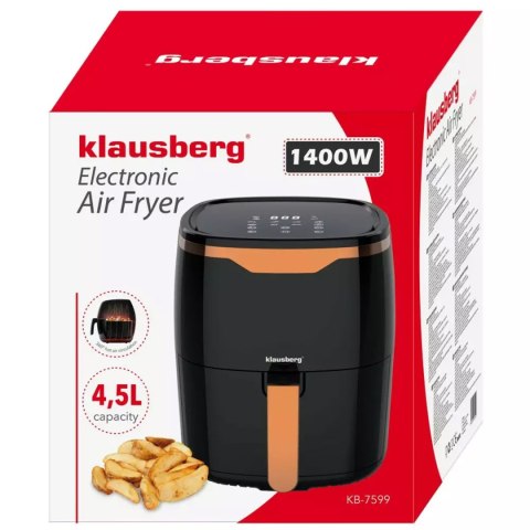 FRYTOWNICA BEZTŁUSZCZOWA 1400W 4,5L KLAUSBERG KB-7559