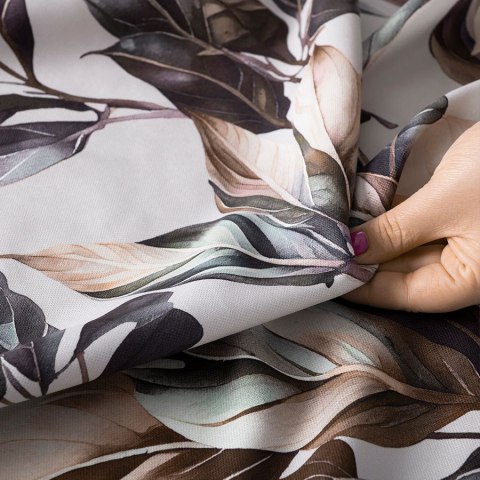 SAMANTA Tkanina dekoracyjna typu MILAS, szerokość 150cm, kolor 001 beżowy D00126/MIL/001/150000/1