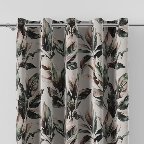 SAMANTA Tkanina dekoracyjna typu MILAS, szerokość 150cm, kolor 001 beżowy D00126/MIL/001/150000/1