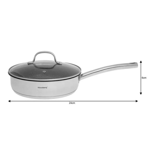 Zestaw garnków stalowych (9 el.) Klausberg KB-7215