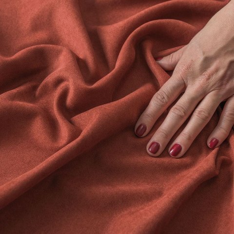 MILAS Tkanina dekoracyjna, wysokość 290cm, kolor 022 ceglasty MILAS0/000/022/000290/1