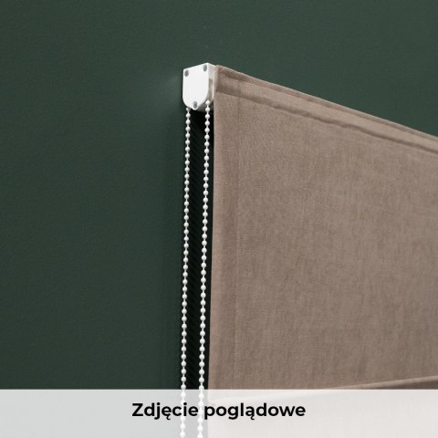 Lino, roleta rzymska półprzezroczysta, szerokość 140 cm x wysokość 160cm, kolor 001 biały, 036148 P00096/RZY/001/140160/1