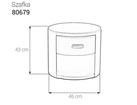 Szafka nocna 80679