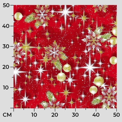 ŚWIĘTA 017 Tkanina dekoracyjna świąteczna; TZ7030/SWI/017/140000/1; szerokość 140cm, kolor 001 TZ0017/TDM/001/140000/1