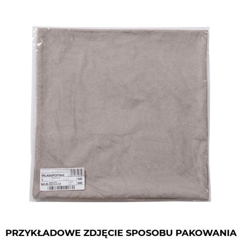 VELVI Poszewka dekoracyjna, 40x40cm, kolor 013 ciemny pudrowy różowy VELVI0/POP/013/040040/1