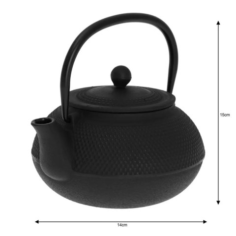 ZAPARZACZ ŻELIWNY 850ml Z FILTREM KH-3331