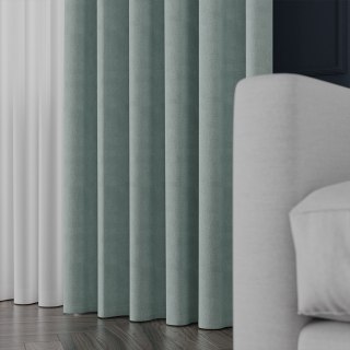 MANUEL Tkanina dekoracyjna, wysokość 300cm, kolor 782 pastelowy niebieski TD0016/TDP/782/000300/1