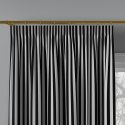 ASLAN Tkanina dekoracyjna wodoodporna, szerokość 180cm, kolor 011 czarno-biały 015338/TZM/011/180000/1