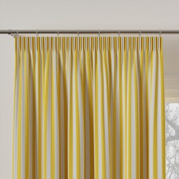 ASLAN Tkanina dekoracyjna wodoodporna, szerokość 180cm, kolor 031 żółto-biały 015338/TZM/031/180000/1