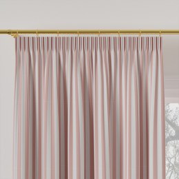 ASLAN Tkanina dekoracyjna wodoodporna, szerokość 180cm, kolor 040 różowo-biały 015338/TZM/040/180000/1
