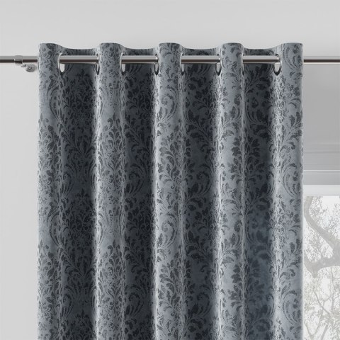 MADELINE Tkanina dekoracyjna, wysokość 300cm, kolor 002 niebieski 374165/TZP/002/000300/1