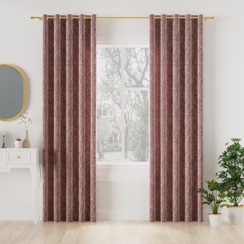 MADELINE Tkanina dekoracyjna, wysokość 300cm, kolor 003 różowy 374165/TZP/003/000300/1