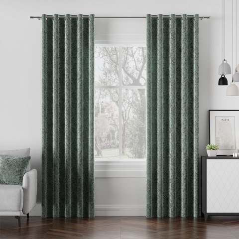 MADELINE Tkanina dekoracyjna, wysokość 300cm, kolor 004 miętowy zielony 374165/TZP/004/000300/1