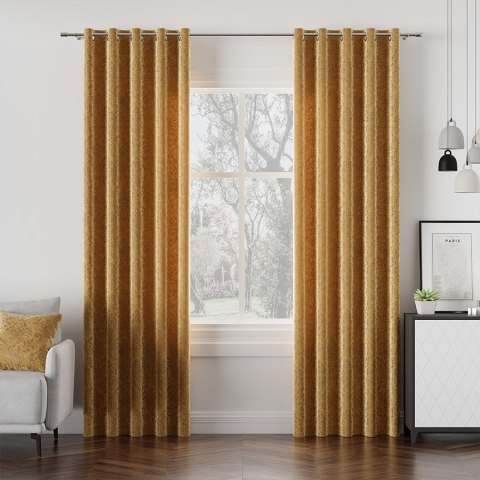 MADELINE Tkanina dekoracyjna, wysokość 300cm, kolor 015 żółty 374165/TZP/015/000300/1