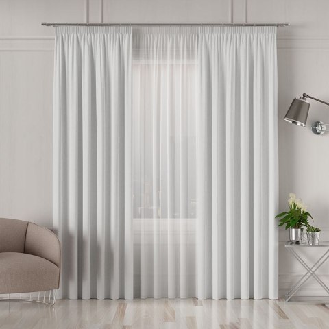 IBIZA Tkanina dekoracyjna, wysokość 300cm, kolor 001 biały 027823/TDP/001/000300/1