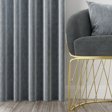 MARTINA Tkanina dekoracyjna, wysokość 300 cm, kolor 002 niebieski 374841/TZP/002/000300/1