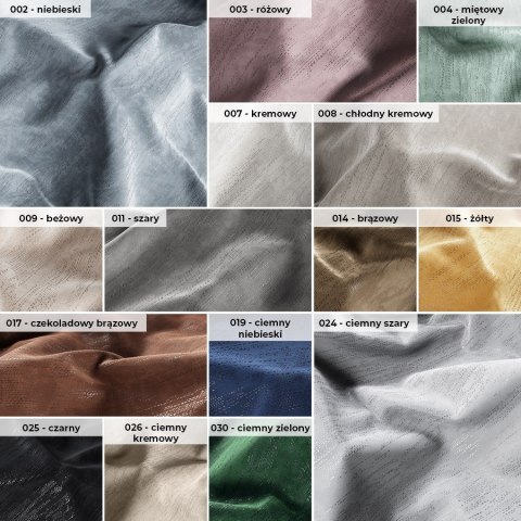 MARTINA Tkanina dekoracyjna, wysokość 300 cm, kolor 002 niebieski 374841/TZP/002/000300/1