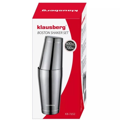 SHAKER BOSTOŃSKI DO KOKTAJLI KLAUSBERG KB-7652 700ml + 600ml