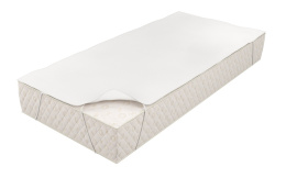 Ochraniacz na materac 200x200 cm - idealny do łóżek małżeńskich.