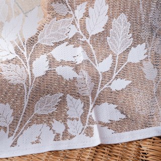 Firanka żakardowa 910001 wysokość 180 cm kolor biały