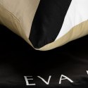Elegancka Pościel Eva 01 w Kolorze Czarnym - Rozmiar 160x200 z Dwiema Poszewkami 70x80