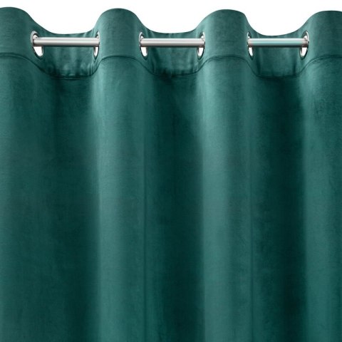 ZASŁONA GOTOWA MELANIE 140X250 CM CIEMNOTURKUSOWY