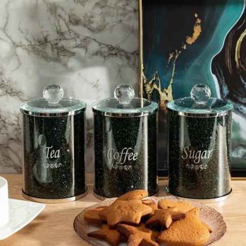 CERAMIKA 10X10X17 CM ZIELONY