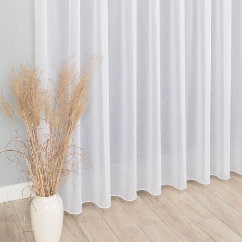 Firanka fantazyjna z ołowianką na metry 318331 wysokość 300 cm kolor biały