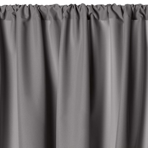 ZASŁONA GOTOWA GARDEN NA TAŚMIE 155X200 CM STALOWY