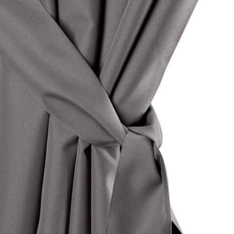 ZASŁONA GOTOWA GARDEN NA TAŚMIE 155X200 CM STALOWY