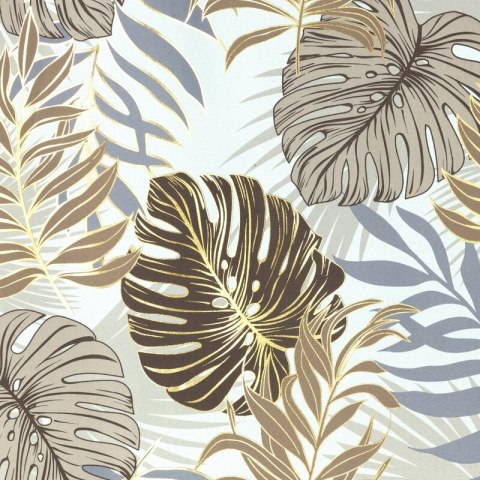 ZASŁONA GOTOWA D91 KORFU 140X250 CM BRĄZOWY