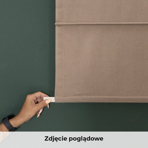 Lino, roleta rzymska półprzezroczysta, szerokość 180 cm x wysokość 160cm, kolor 003 beżowy, 036148 P00096/RZY/003/180160/1