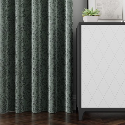 MADELINE Tkanina dekoracyjna, wysokość 300cm, kolor 004 miętowy zielony 374165/TZP/004/000300/1