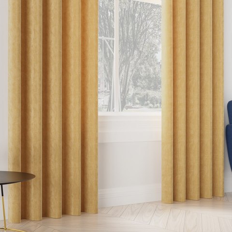 MARTINA Tkanina dekoracyjna, wysokość 300 cm, kolor 015 żółty 374841/TZP/015/000300/1