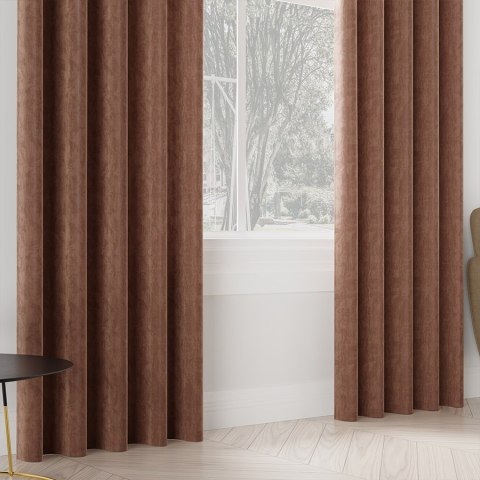 MARTINA Tkanina dekoracyjna, wysokość 300 cm, kolor 017 czekoladowy brązowy 374841/TZP/017/000300/1