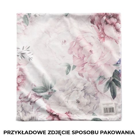 PEONI Poszewka dekoracyjna VELVET, 40x40cm, kolor 001 różowy TD0006/POP/001/040040/1