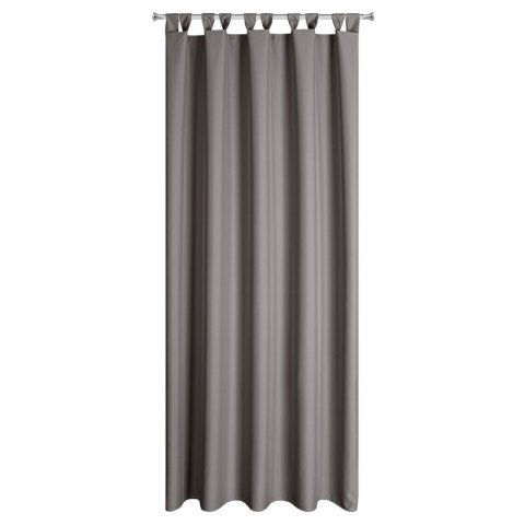 ZASŁONA GOTOWA GARDEN NA SZELKACH 155X220 CM STALOWY